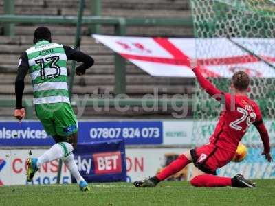 Yeovil Town v Leyton Orient, Yeovil UK - 11 Feb 2017