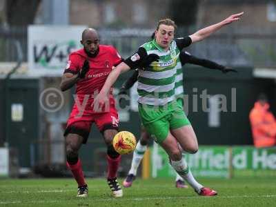 Yeovil Town v Leyton Orient, Yeovil UK - 11 Feb 2017