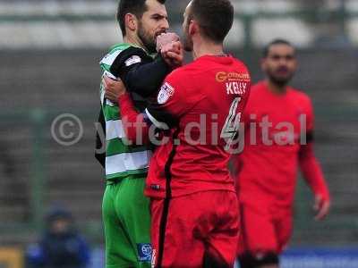 Yeovil Town v Leyton Orient, Yeovil UK - 11 Feb 2017