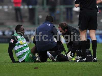 Yeovil Town v Leyton Orient, Yeovil UK - 11 Feb 2017