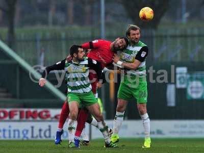 Yeovil Town v Leyton Orient, Yeovil UK - 11 Feb 2017