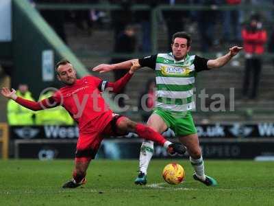 Yeovil Town v Leyton Orient, Yeovil UK - 11 Feb 2017