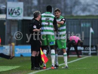 Yeovil Town v Leyton Orient, Yeovil UK - 11 Feb 2017