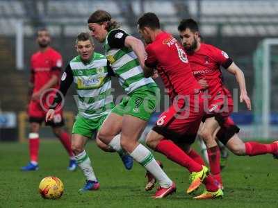 Yeovil Town v Leyton Orient, Yeovil UK - 11 Feb 2017