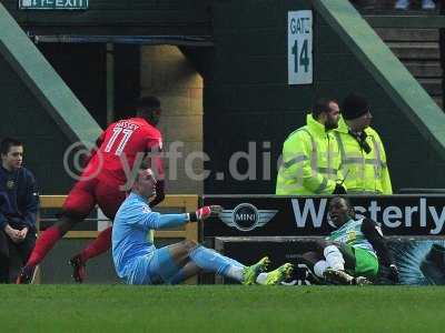 Yeovil Town v Leyton Orient, Yeovil UK - 11 Feb 2017