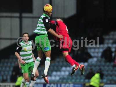 Yeovil Town v Leyton Orient, Yeovil UK - 11 Feb 2017