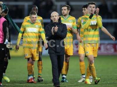 Hartlepool United v Yeovil Town, Hartlepool - UK - 4 Feb 2017