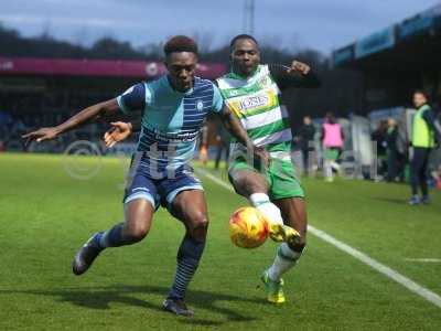 Wycombe Wanderers v Yeovil Town 140117