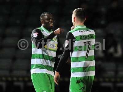 Yeovil Town v Reading U21 100117