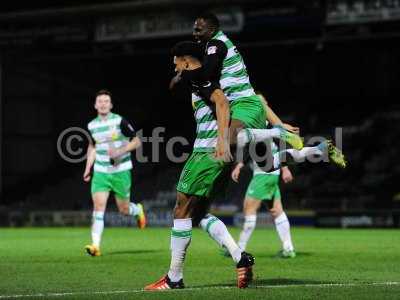 Yeovil Town v Reading U21 100117