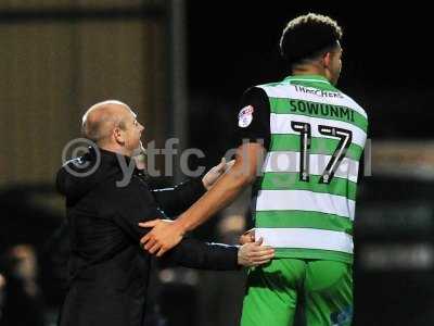 Yeovil Town v Reading U21 100117