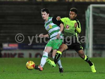 Yeovil Town v Reading U21 100117