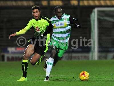 Yeovil Town v Reading U21 100117