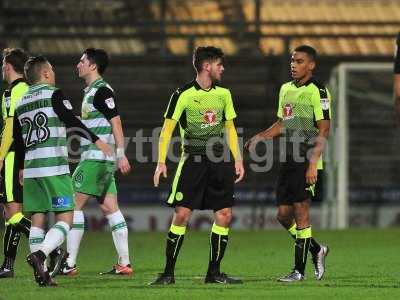 Yeovil Town v Reading U21 100117