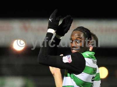 Yeovil Town v Reading U21 100117