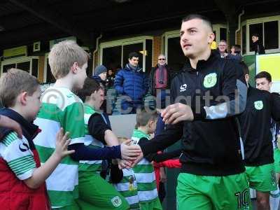 Yeovil Town v Exeter City 261216