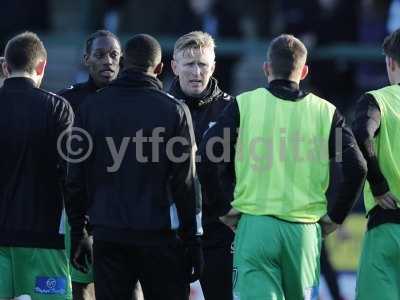 Yeovil Town v Exeter City 261216