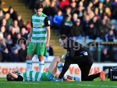 Yeovil Town v Exeter City 261216