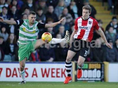 Yeovil Town v Exeter City 261216