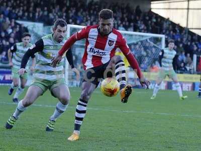 Yeovil Town v Exeter City 261216