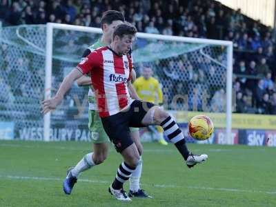 Yeovil Town v Exeter City 261216