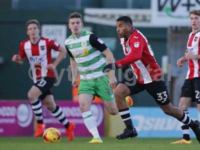 Yeovil Town v Exeter City 261216