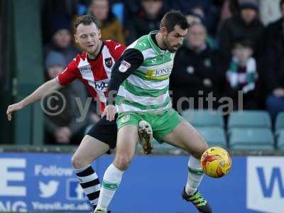 Yeovil Town v Exeter City 261216