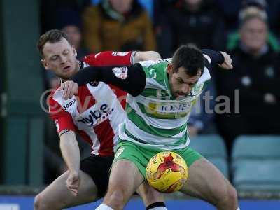 Yeovil Town v Exeter City 261216