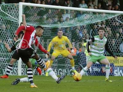 Yeovil Town v Exeter City 261216