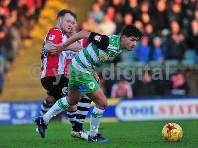 Yeovil Town v Exeter City 261216