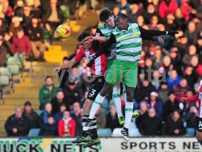 Yeovil Town v Exeter City 261216