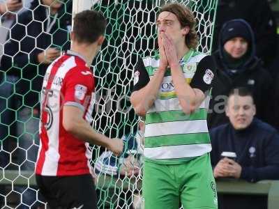 Yeovil Town v Exeter City 261216