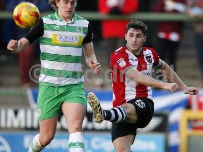 Yeovil Town v Exeter City 261216