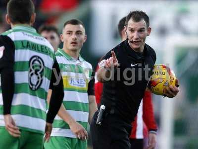 Yeovil Town v Exeter City 261216