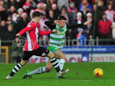 Yeovil Town v Exeter City 261216