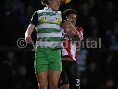 Yeovil Town v Exeter City 261216