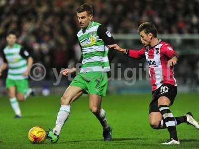 Yeovil Town v Exeter City 261216