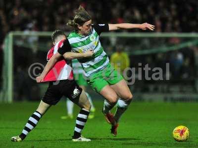 Yeovil Town v Exeter City 261216