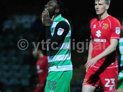 Yeovil Town v MK Dons 061216