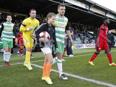 Yeovil Town v Crawley Town 031216