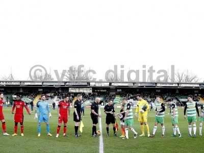 Yeovil Town v Crawley Town 031216