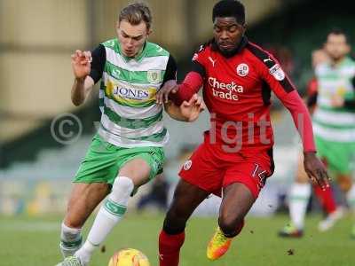 Yeovil Town v Crawley Town 031216