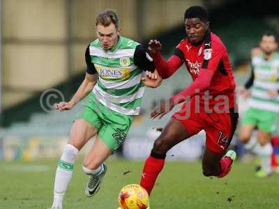 Yeovil Town v Crawley Town 031216