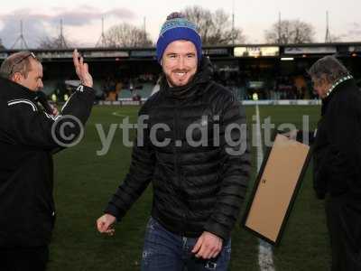 Yeovil Town v Crawley Town 031216