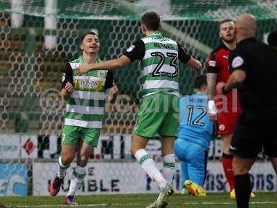 Yeovil Town v Crawley Town 031216