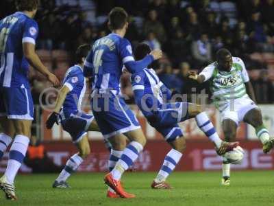 Wigan v Yeovil 180314