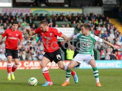 Yeovil v Barnsley 290314