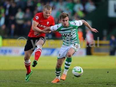 Yeovil v Barnsley 290314