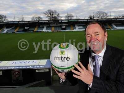 New Yeovil Manager 090112