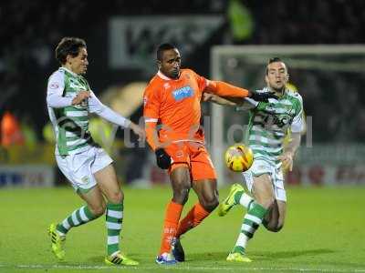 Yeovil Town v Blackpool 031213